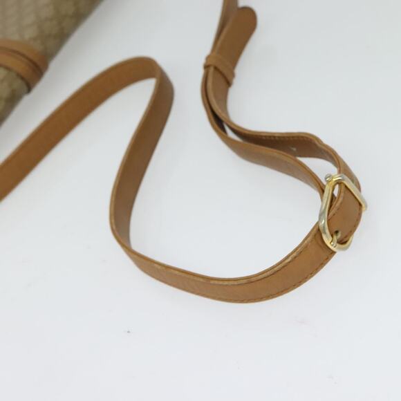 CELINE Macadam Canvas Shoulder Bag Pvc Beige Gold - Picture 7 of 13